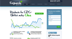 Desktop Screenshot of keywordsup.com